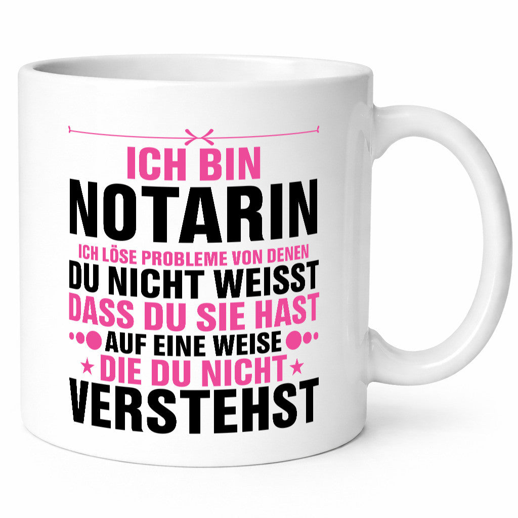 Löse Probleme: Notarin | Juristin v2 lustiger Spruch Geschenk Humor