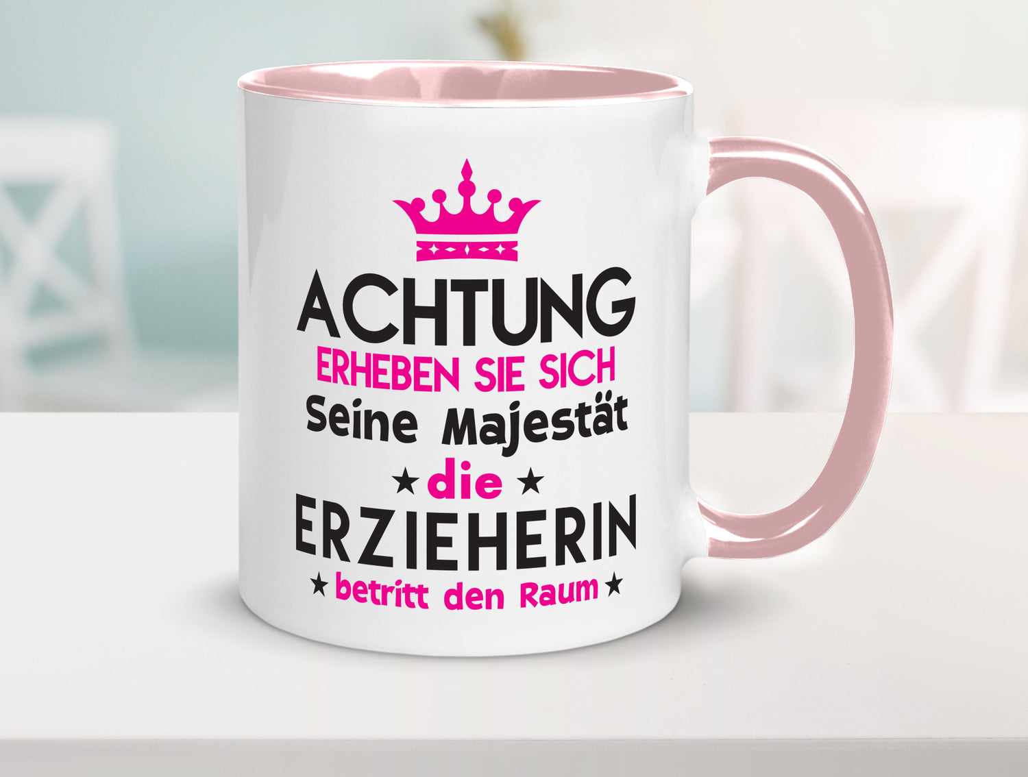 Seine Majestät Erzieherin | Pädagogin Schule Humor Geschenkidee Tasse