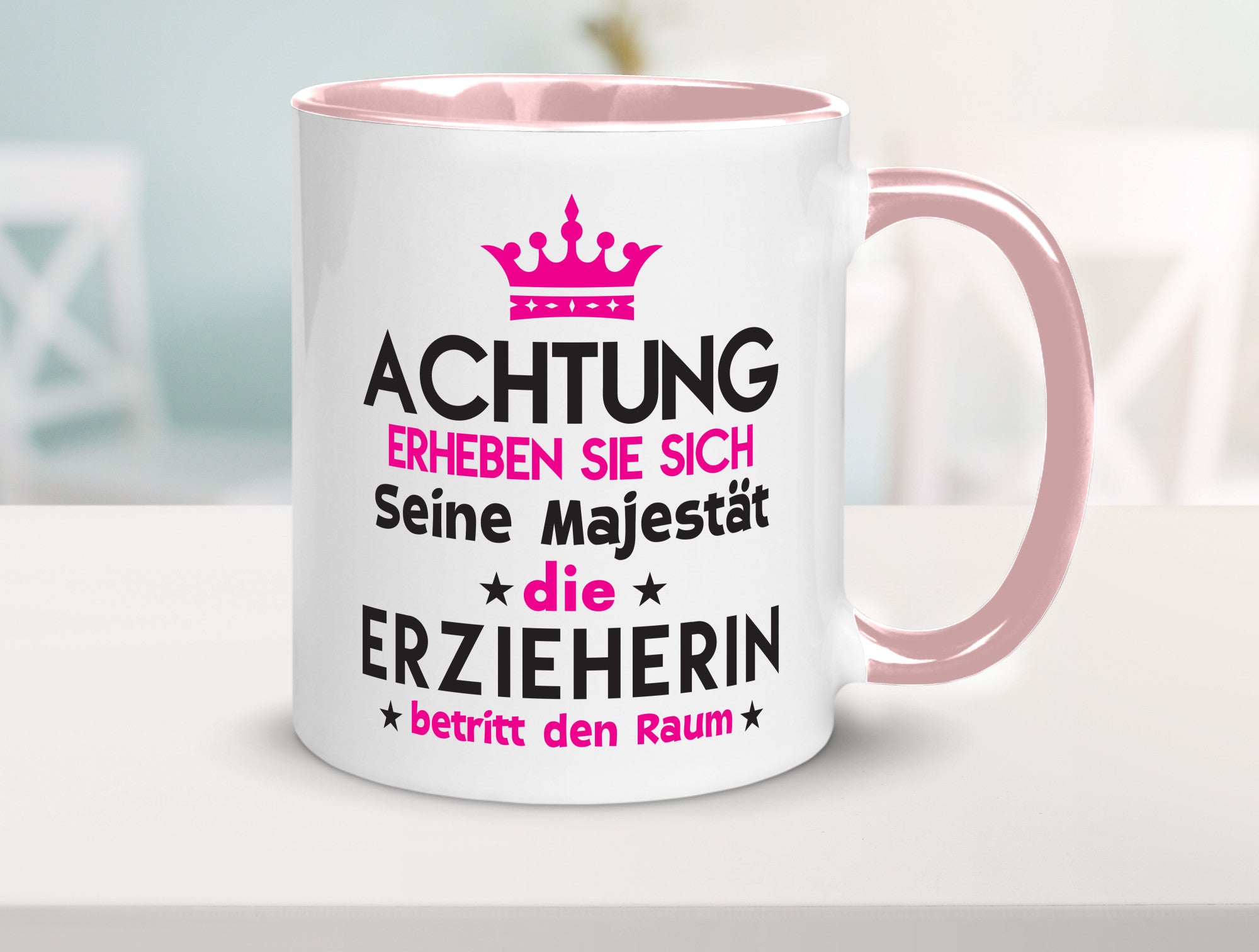 Seine Majestät Erzieherin | Pädagogin Schule Humor Geschenkidee Tasse