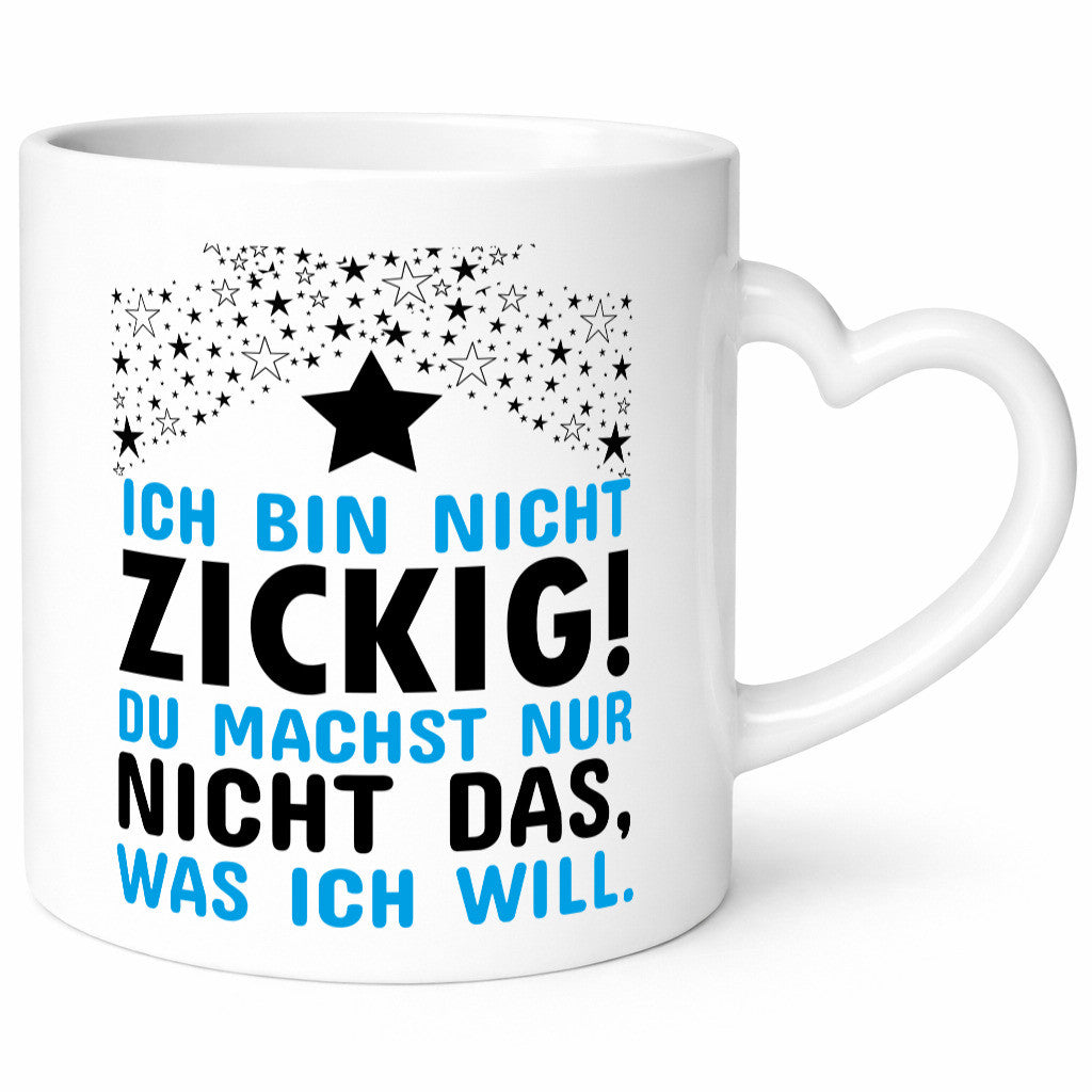 Ich bin keine Zicke lustig Humor Geschenkidee Geschenk Tasse