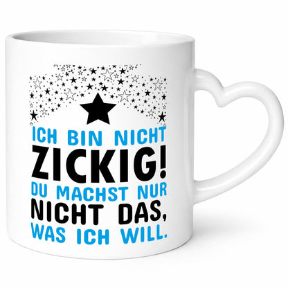 Ich bin keine Zicke lustig Humor Geschenkidee Geschenk Tasse