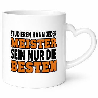 Meister | Handwerker Meisterprüfung Berufsabschluss Humor Arbeit Kollegen Büro