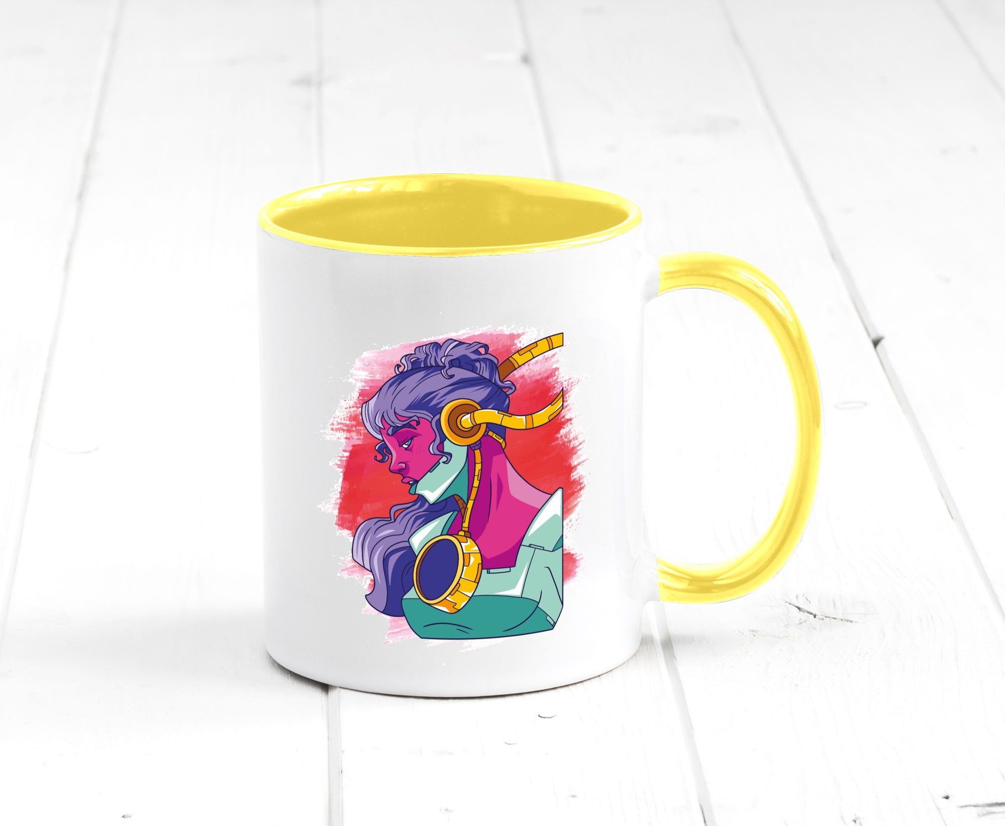 Zeichnung | Kunst Tasse Frauen Motiv cooles Design Humor Geschenkidee