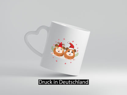 Weihnachtsmotiv | Weihnachten Meerschweinchen Fest Humor Geschenkidee Tasse