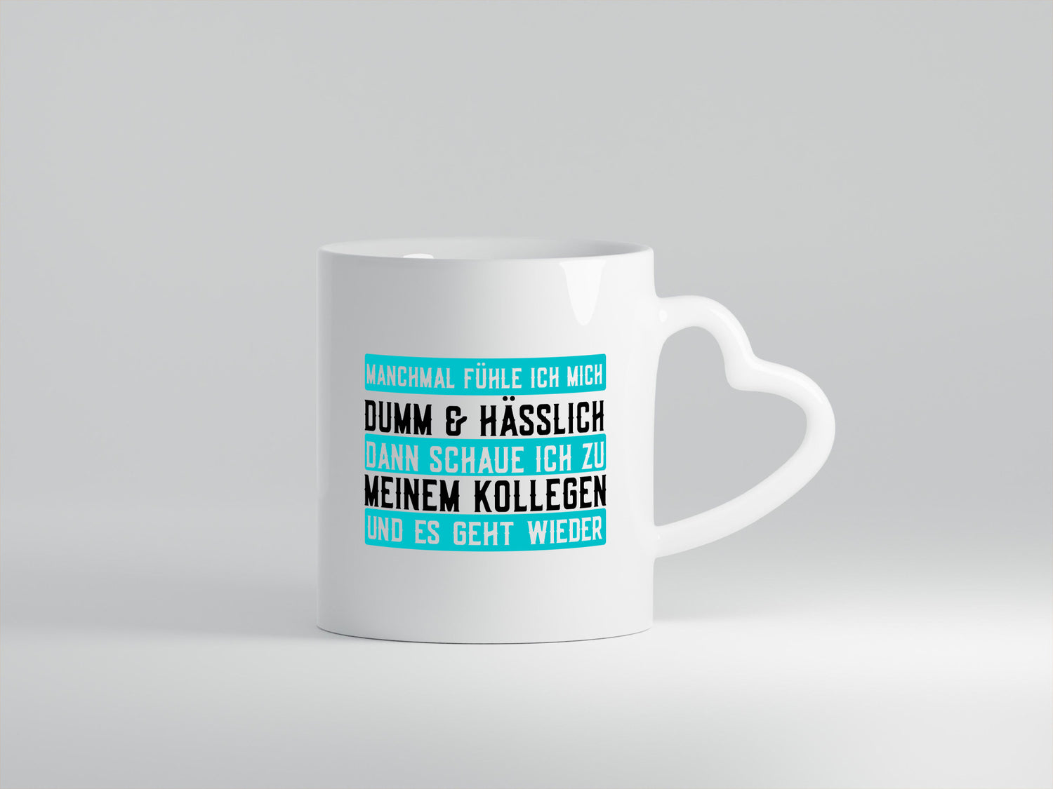 Dumm und hässlich | Kollegen Büro Job Sarkasmus Geschenk Arbeit lustiger Spruch