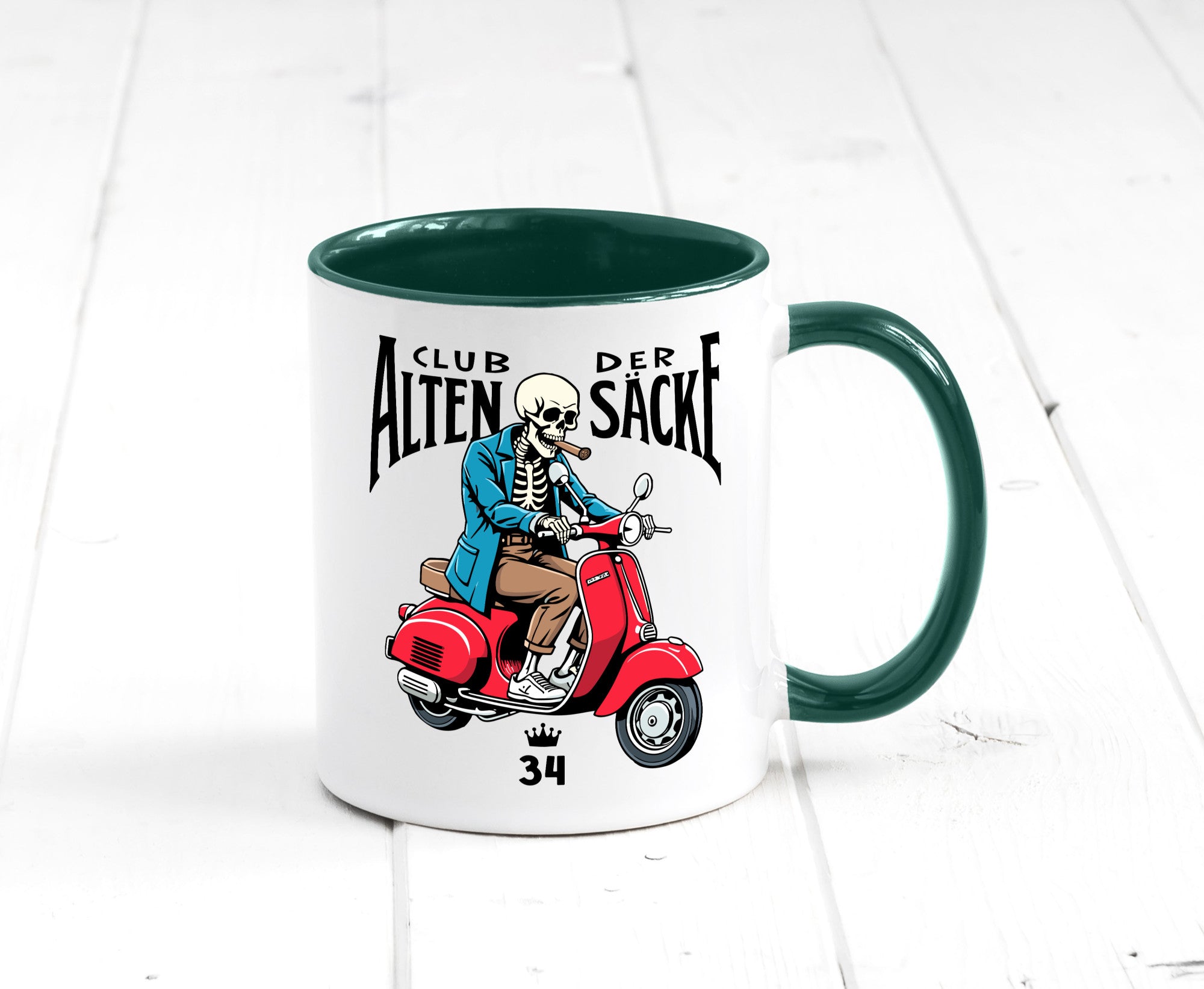 34. Geburtstag | 34 Jahre Club der alten Säcke lustiger Spruch Geschenk