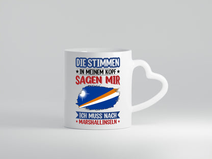 Marshallinseln | Urlaub Stimmen in meinem Kopf Traumland Humor Geschenkidee