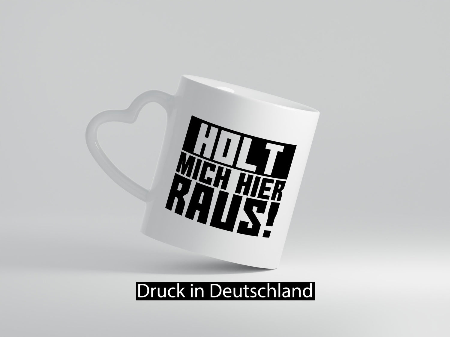 Holt mich hier raus | lustiger Spruch Arbeit Büro Job Geschenk Kollegen Tasse