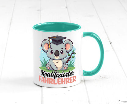 Koalifizierter Fahrlehrer | Fahrschule v2 Geschenkidee Humor Tasse