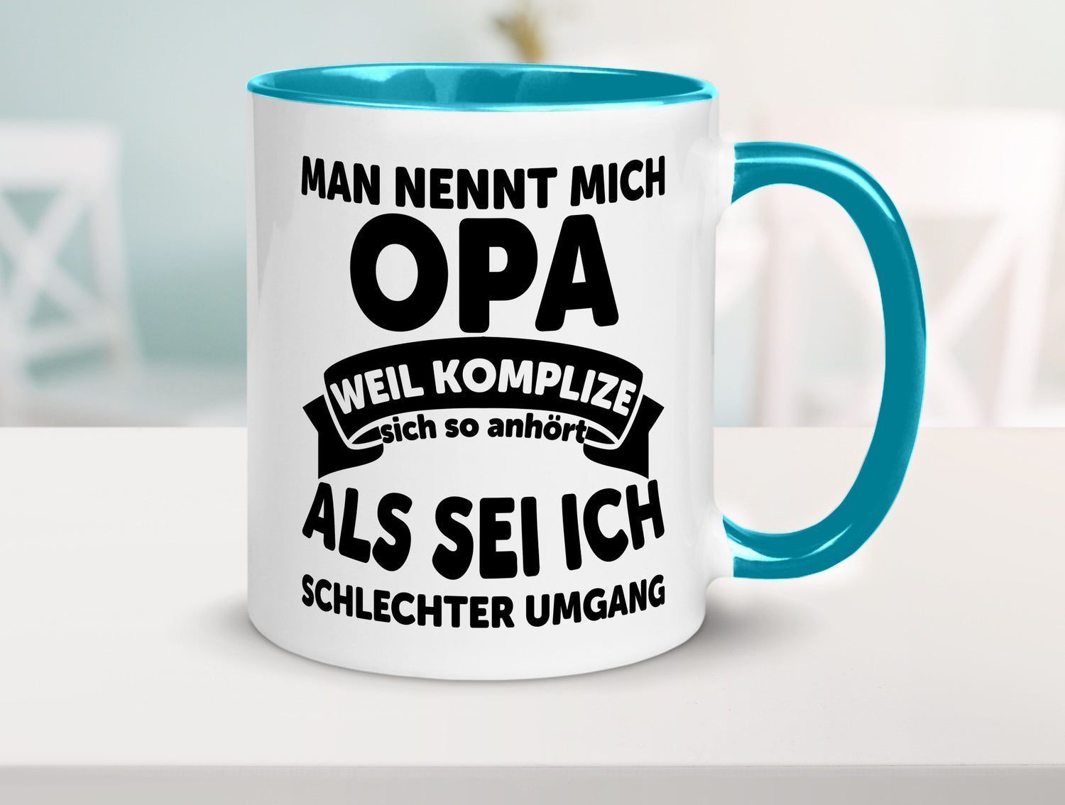 Nenn mich Opa, Komplize schlechter Umgang | Opa Witz Geschenk Familie