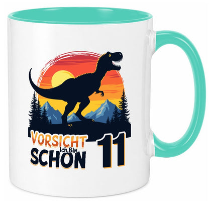 10. Geburtstag | 10 Jahre Dinosaurier v2 lustig Geschenkidee Geschenk Tasse