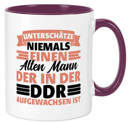DDR Männer | Ostdeutschland Opa Ossi Vatertag vl7 Geschenk Familie Geschenkidee Tasse