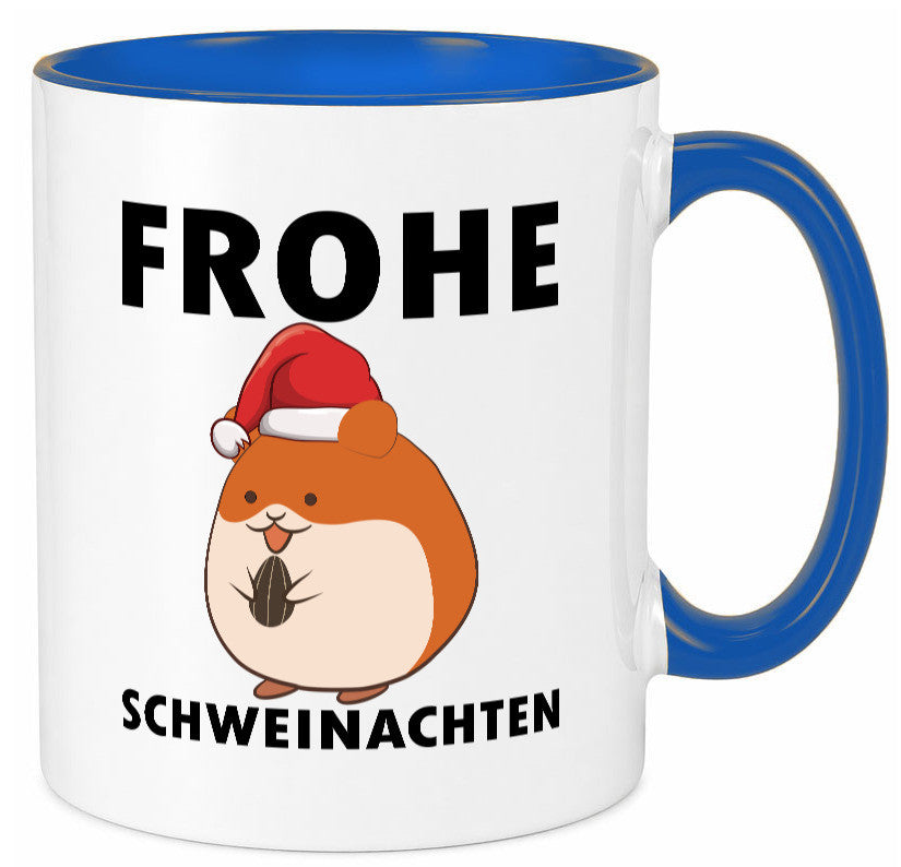 Frohe Schweinachten | Meerschweinchen Weihnachten lustiger Spruch Geschenk