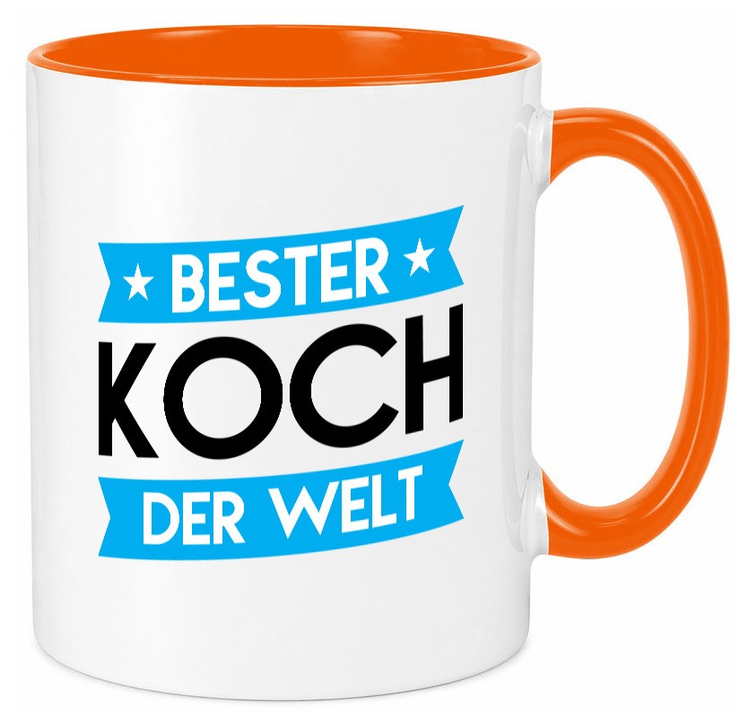 Bester Koch | Chefkoch lustiger Spruch Geschenk Arbeit Kollegen Büro Tasse