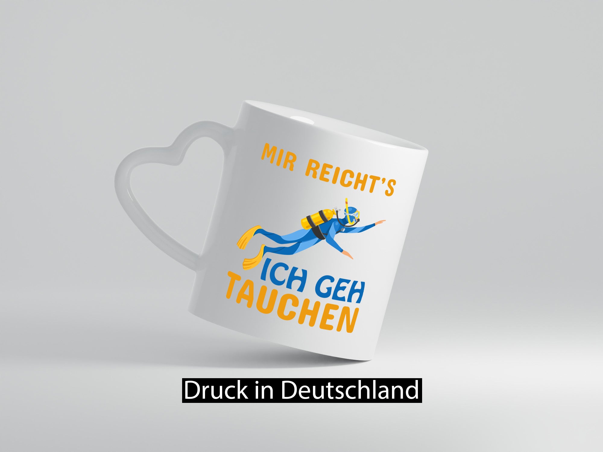 Ich geh tauchen | Taucher Spruchtasse Schnorcheln Geschenkidee Humor Tasse