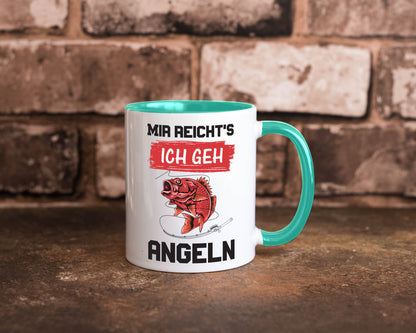 Ich geh angeln | Angler Tasse Fisch Fischer Humor lustig Geschenkidee Geschenk