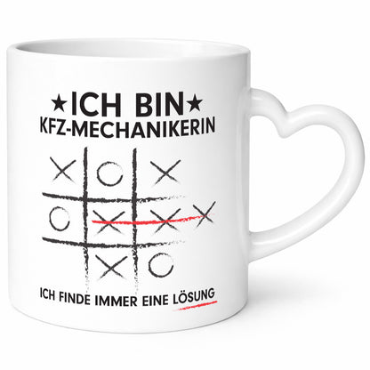 Löse Probleme: KFZ-Mechanikerin | Mechaniker KFZ lustiger Spruch Geschenk Humor