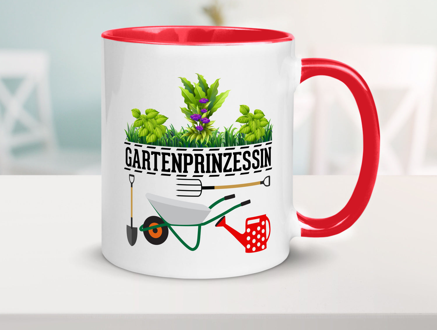 Gartenprinzessin | Gärtnerin Gartenliebhaber Geschenk Humor Geschenkidee