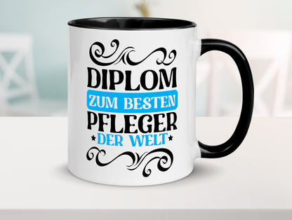 Bester Pfleger der Welt | Altenpfleger Pflegekraft lustig Humor Geschenkidee