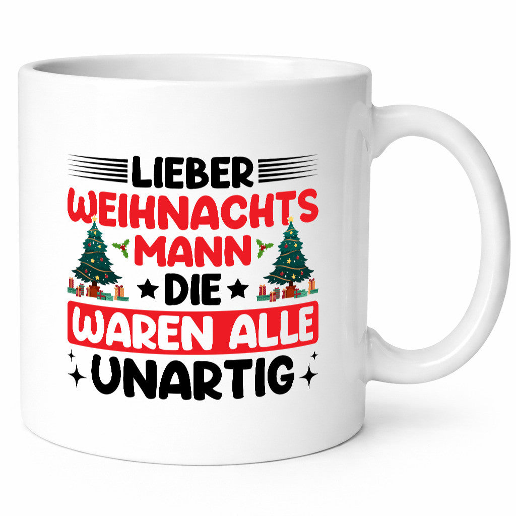 Santa they were all naughty | Christmas Gift Idea Humor Mug