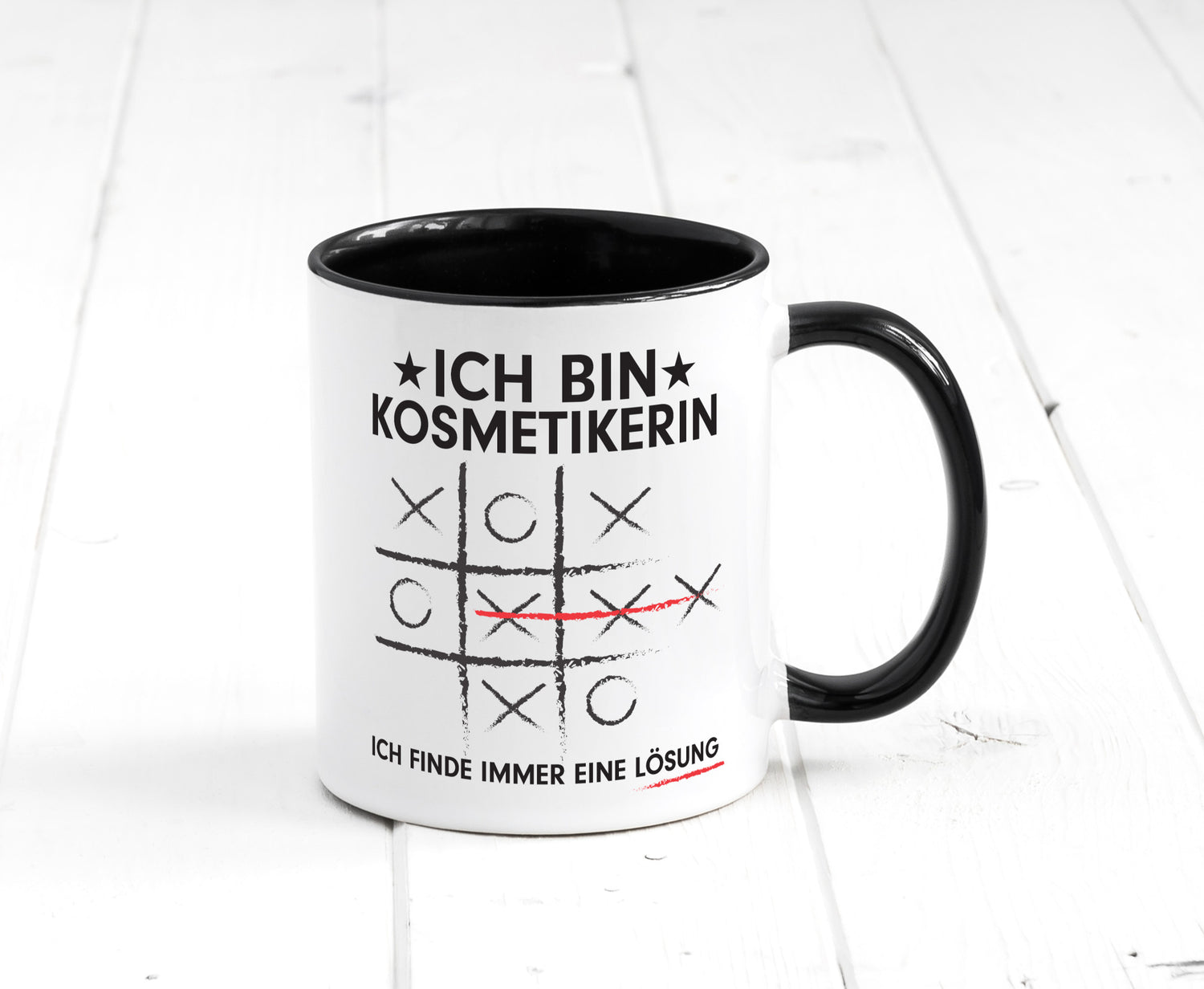 Löse Probleme: Kosmetikerin | Kosmetik Stylistin Geschenk Humor Geschenkidee