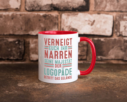 Verneigt euch: Logopäde | Sprachtherapie Geschenkidee Humor Tasse