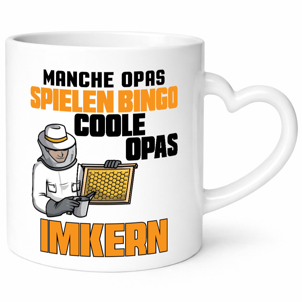 Opas spielen Bingo, coole imkern | Opa Imker| Honig lustig Familie Geschenkidee