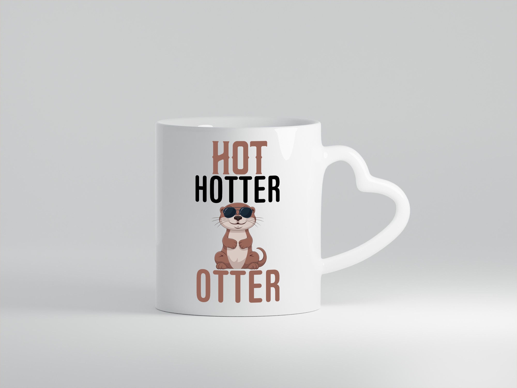 Lustiger Otter | Hot Wortwitz Sonnenbrille Tiercomic v2 Geschenkidee
