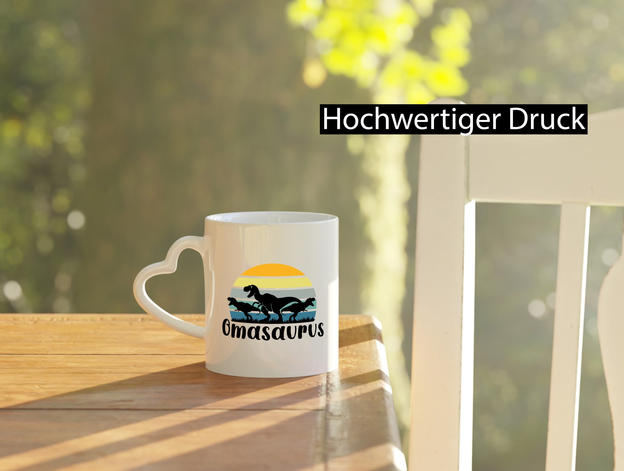 Omasaurus | Muttertag Dinosaurier Humor Familie Geschenkidee Tasse