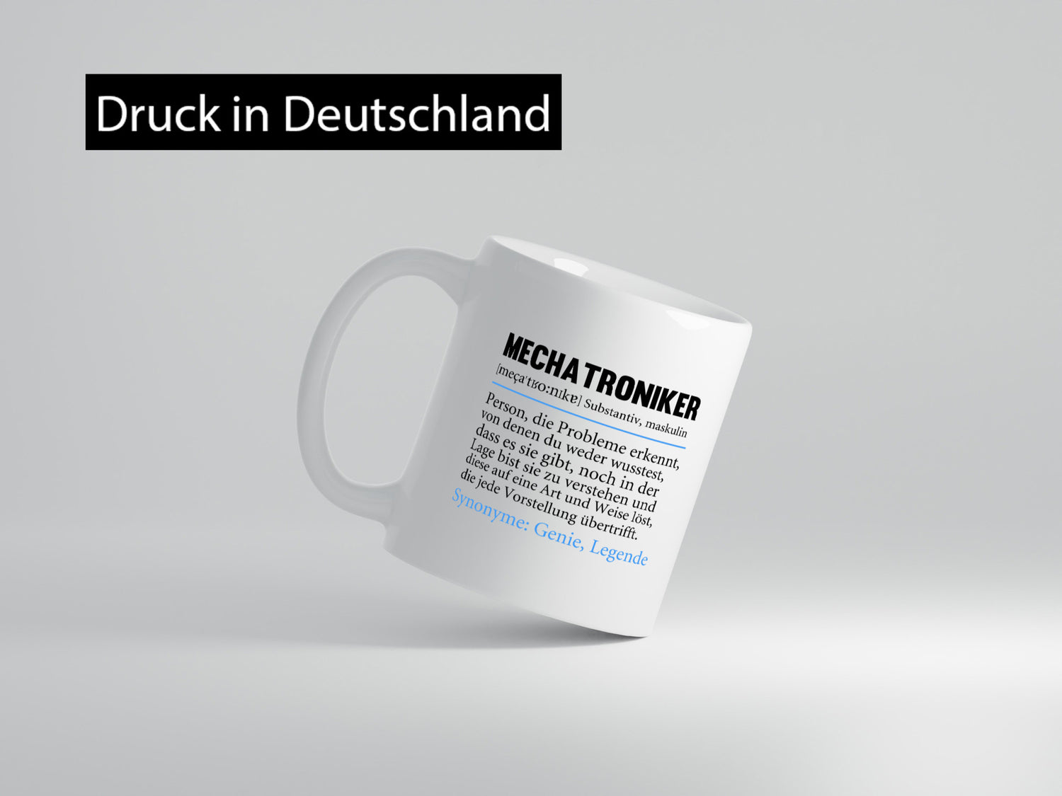 Mechatroniker | Spruch KFZ Beruf Humor lustiger Geschenk Arbeit Kollegen Büro