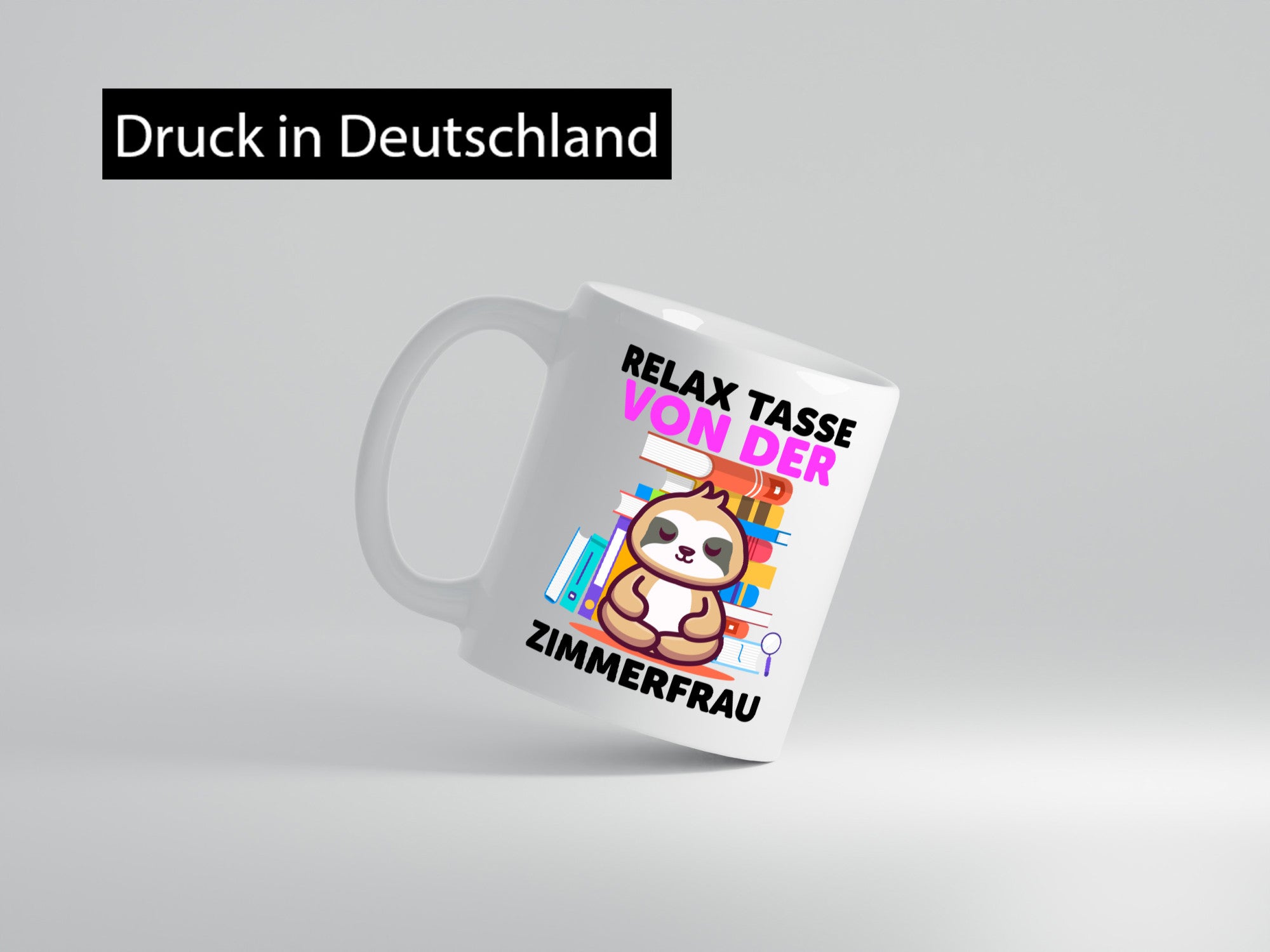 Relax Tasse: Zimmerfrau| Holzbau | Handwerkerin Geschenk Humor Geschenkidee