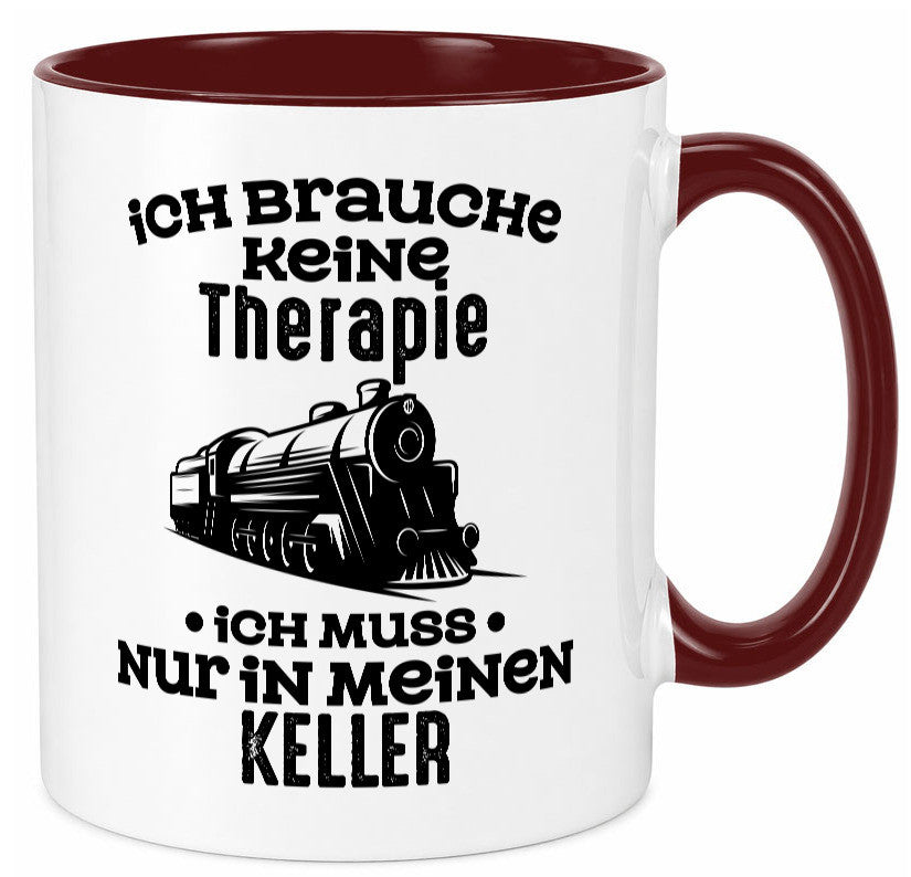 Modeleisenbahn | Hobby eisenbahn Zug lustiger Spruch Geschenk Humor Tasse