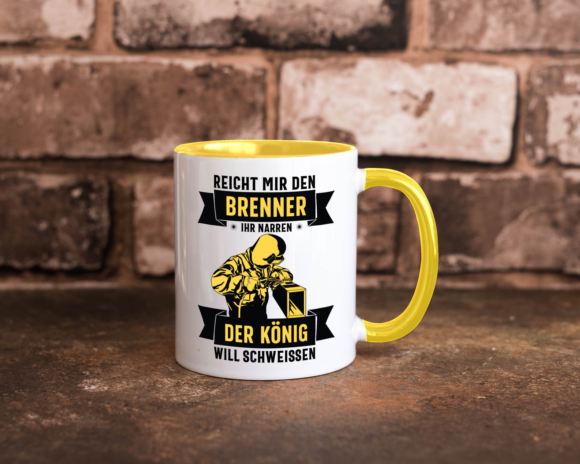 König will schweissen | Schweisser Sterne lustiger Spruch Geschenk Humor