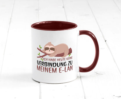 Verbindung zum Elan | WLAN Faultier Faulpelz Laufband Humor Tierliebhaber