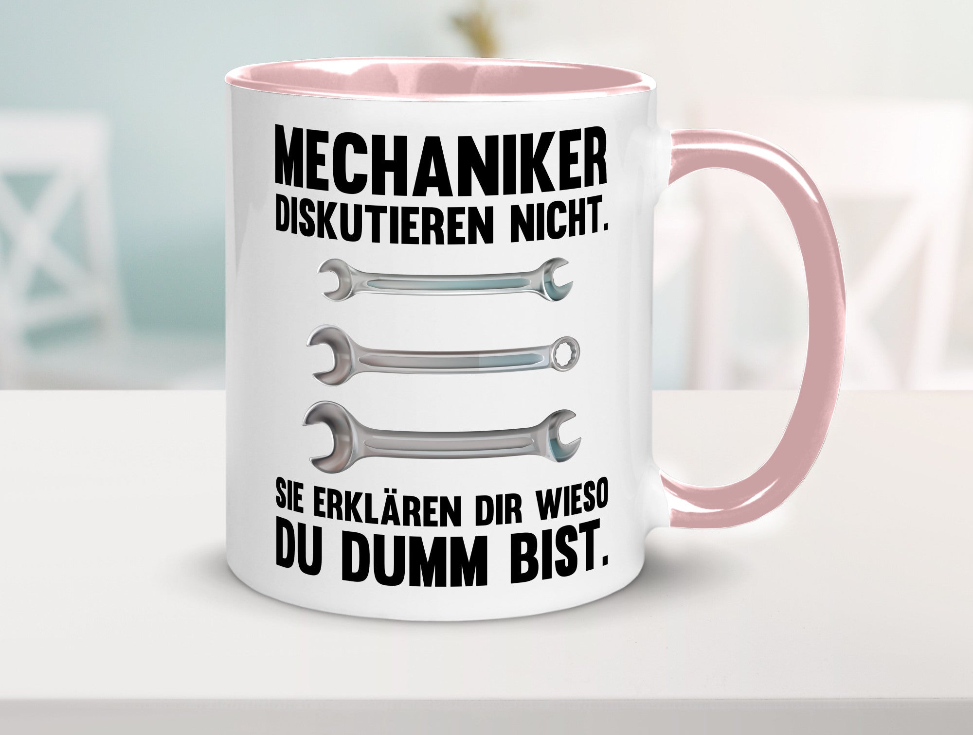 Mechaniker Diskutieren nicht sie erklären nur wieso Geschenkidee Tierliebhaber