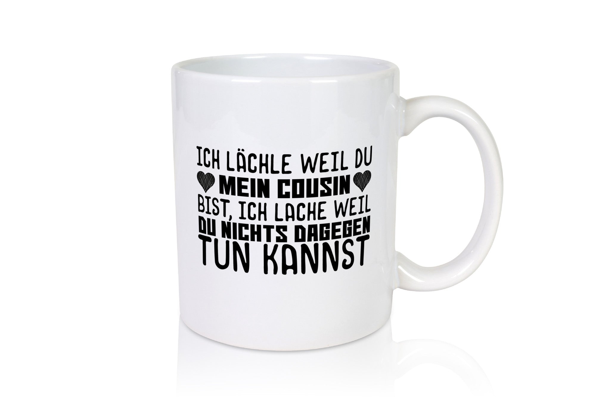 Cousin Tasse | Verwandtschaft Humor Cousins Spruch Geschenkidee