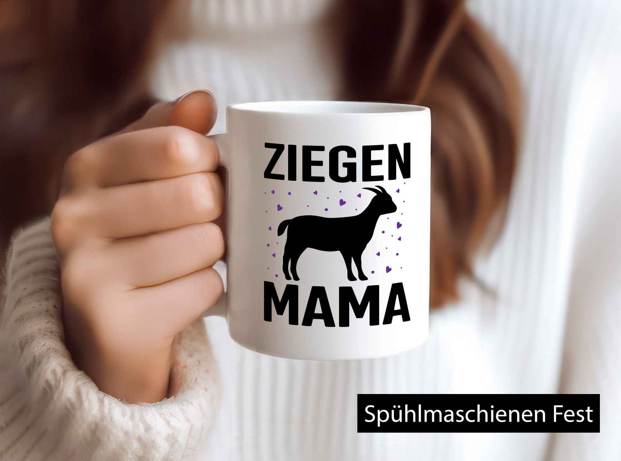 Ziegen Mama | Bauerin Bauernhof Muttertag Geschenkidee Familie Humor Tasse