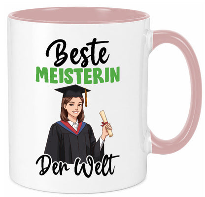 Beste Meisterin | Meisterbrief v2 Geschenk Humor Geschenkidee lustiger Spruch