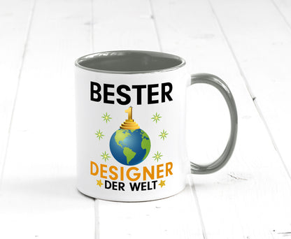 Welt Bester Designer Beruf | Mode Geschenk Arbeit Kollegen Büro lustiger Spruch