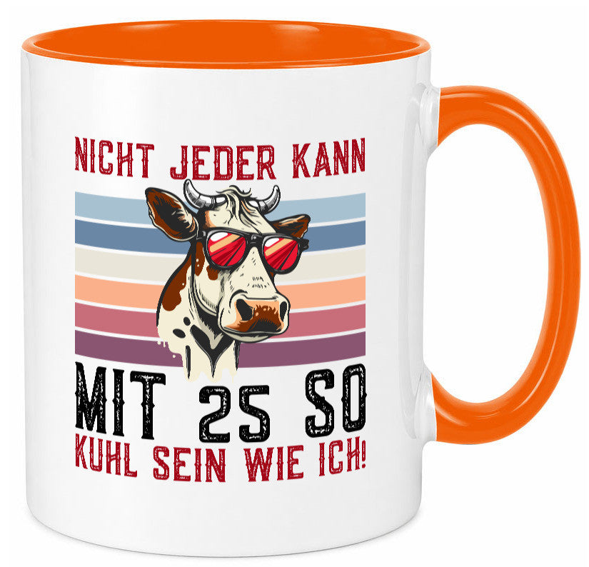 Mit 25 so gut aussehen | 24. Geburtstag Landwirt Bauer Humor Geschenkidee Tasse