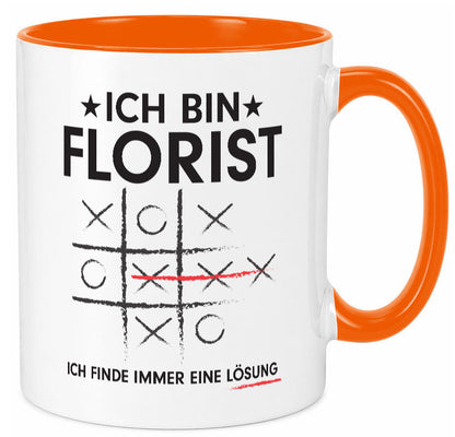 Lösung finden: Florist | Blumen Verkäufer v2 lustig Humor Geschenkidee Geschenk