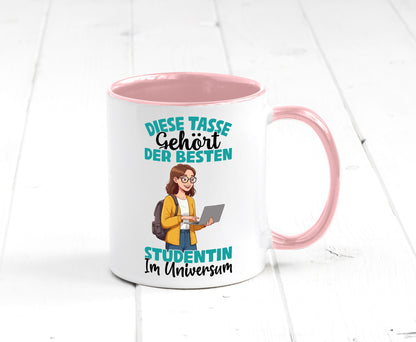 Im Universum: Studentin | Uni Studium Universität Geschenk Humor Geschenkidee