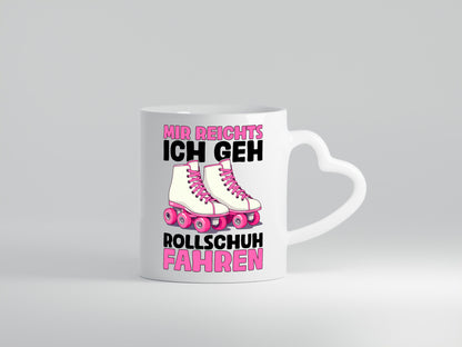 Mir reichts ich geh Rollschuh Fahren | Rollschuhe lustig Humor Geschenkidee