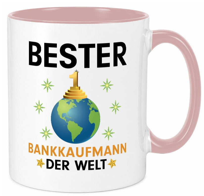 Welt Bester Bankkaufmann | Kaufmann Bank Kaufleute lustiger Spruch Geschenk Tasse
