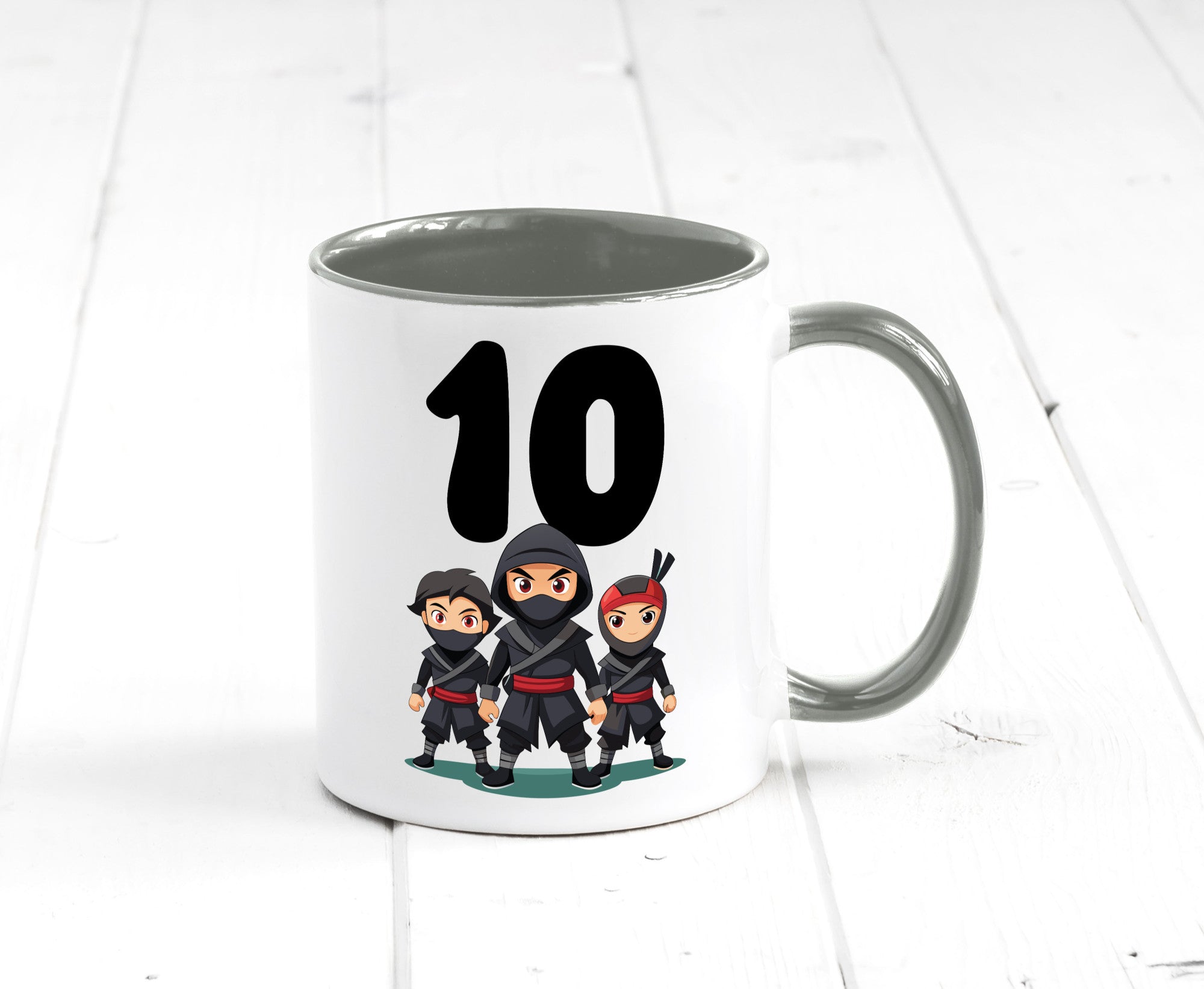 10. Geburtstag | 10 Jahre Ninja Humor Geschenkidee Tasse
