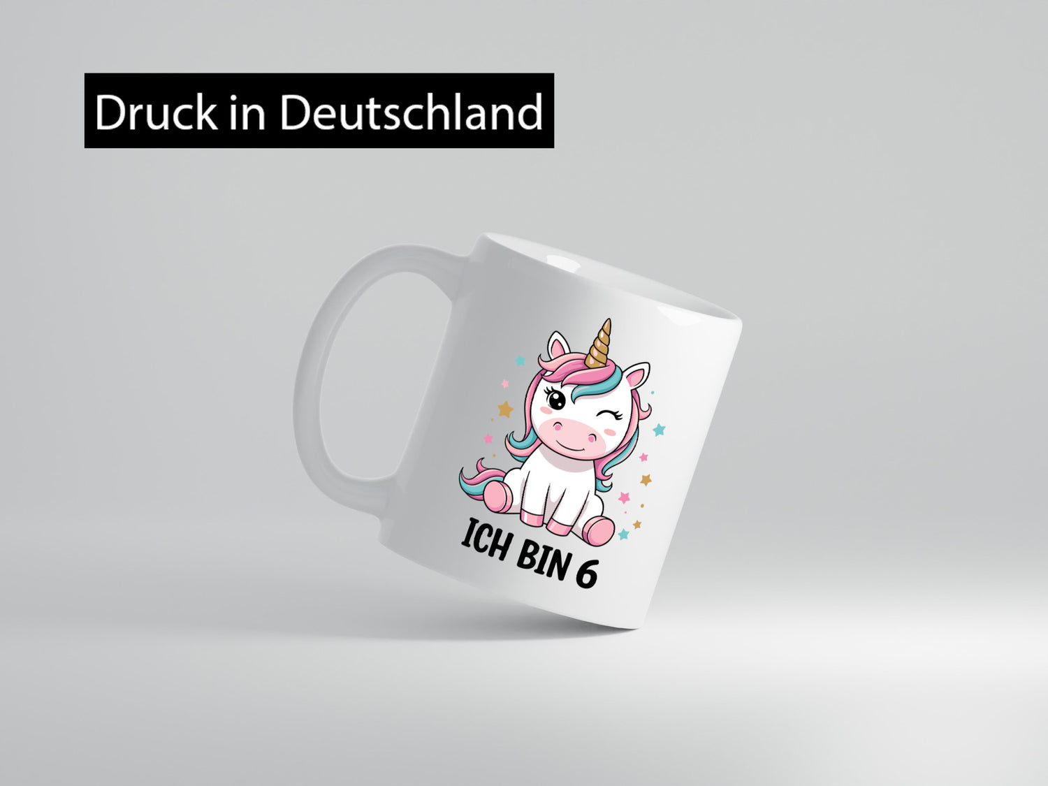 6. Geburtstag | 6 Jahre Einhorn Mädchen v2 lustiger Spruch Geschenk