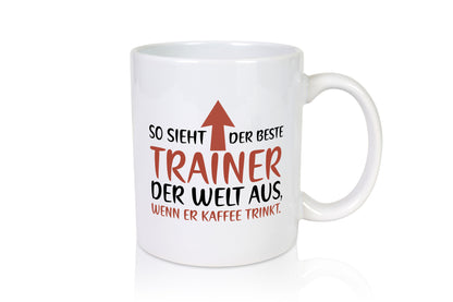So sieht Bester Trainer der Welt aus | Kaffee Humor Geschenkidee Tasse