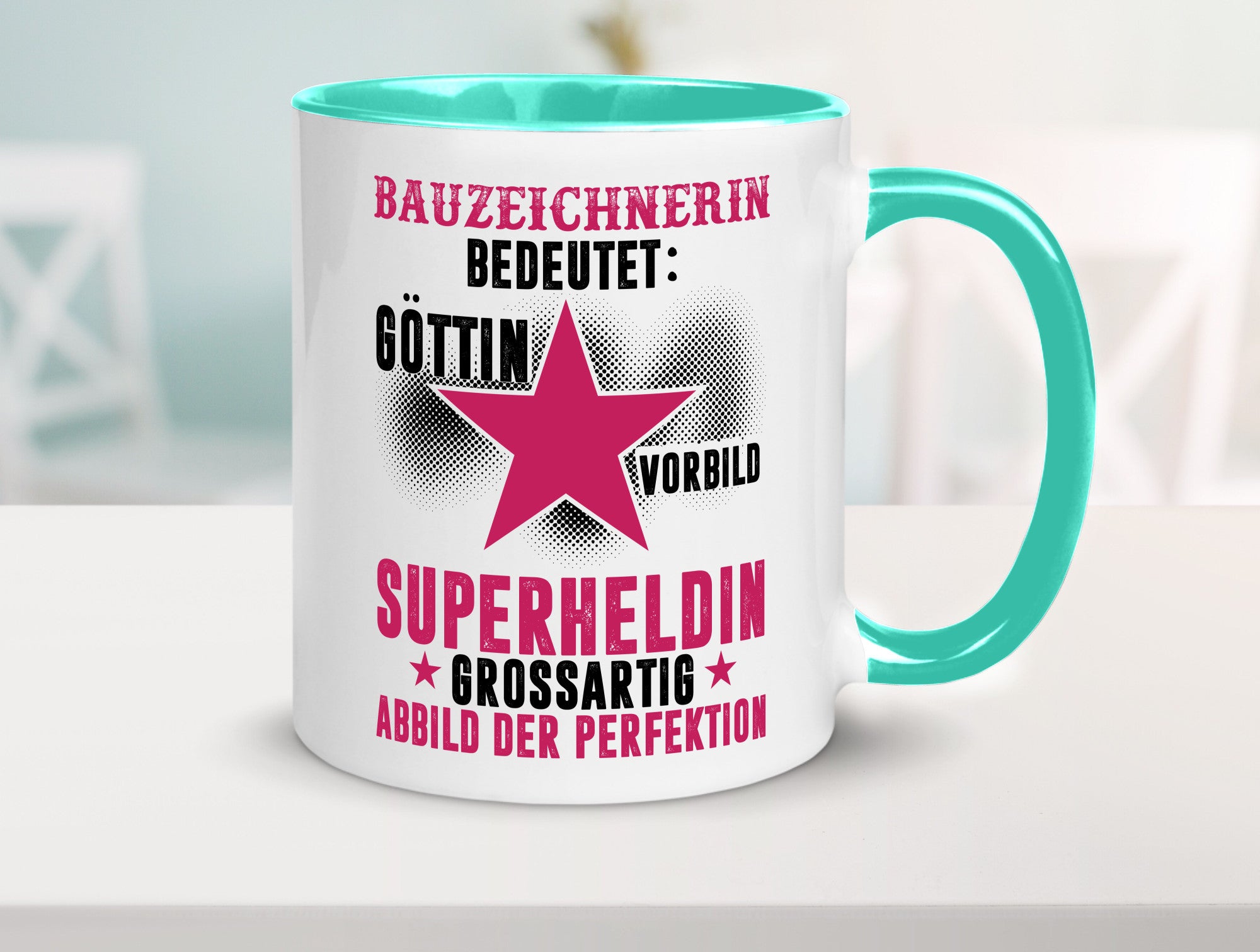 Bedeutung von Bauzeichnerin | Zeichnerin Humor Geschenkidee Tasse