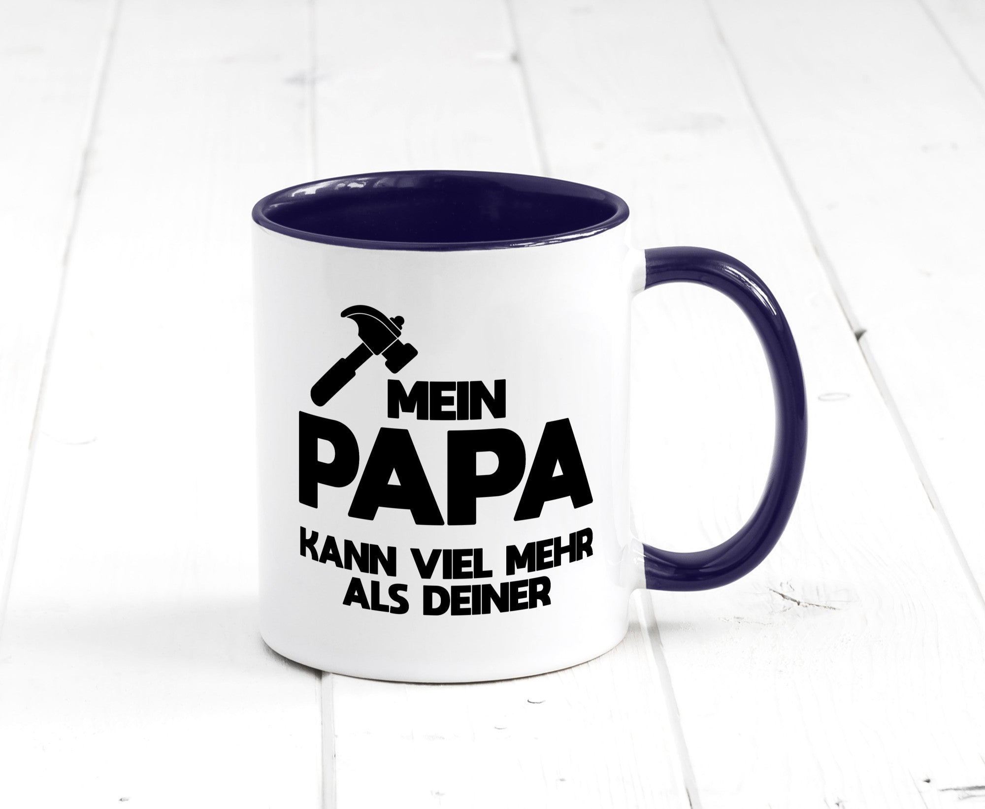 Mein papa kann viel mehr als deiner | Bester lustiger Spruch Geschenk Humor
