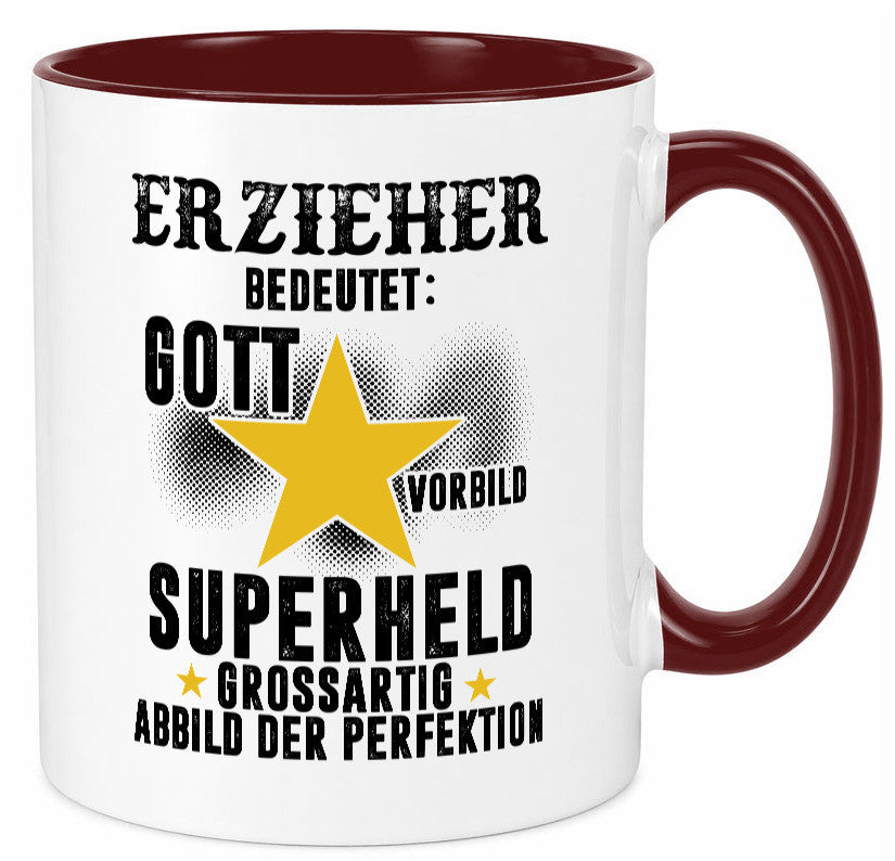 Bedeutung von Erzieher | Pädagoge Schule lustiger Spruch Geschenk Humor